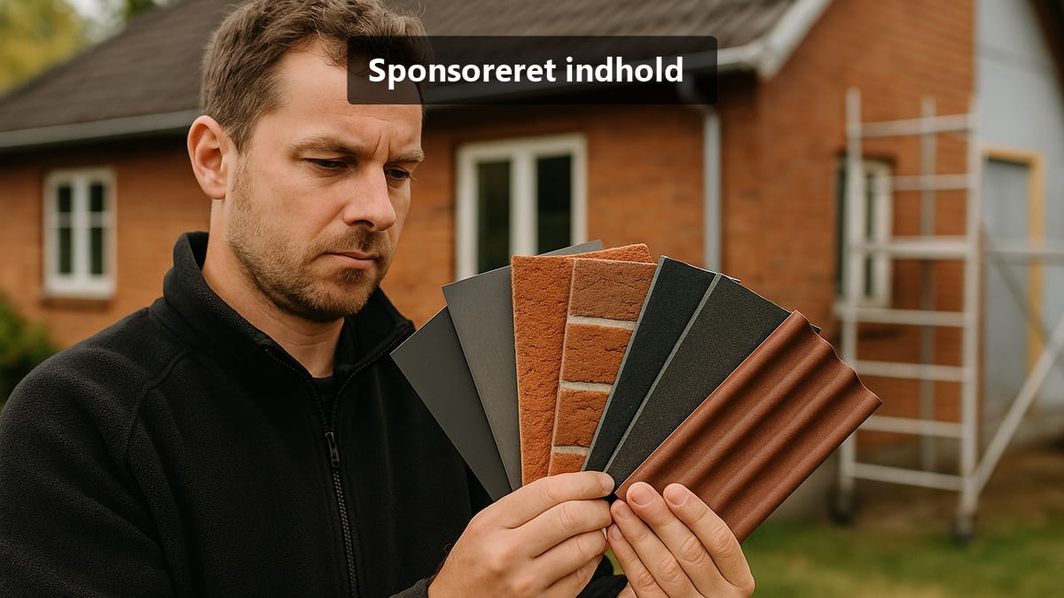 Hvordan vælge materialer til tag og facade når du renoverer huset